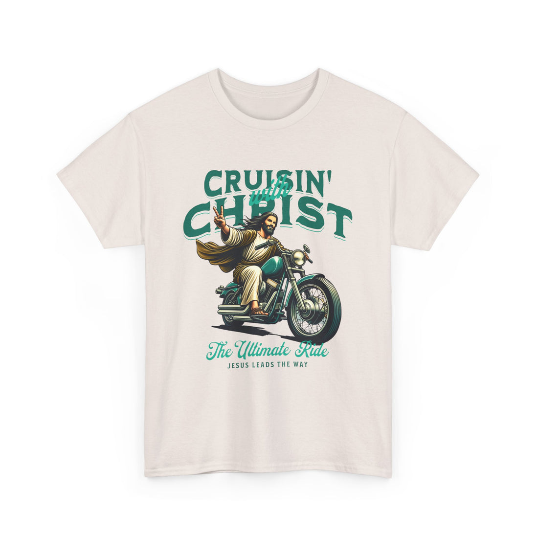 Cruisin' With Christ T-Shirt - Graphic T-Shirt from Tee Utopia
