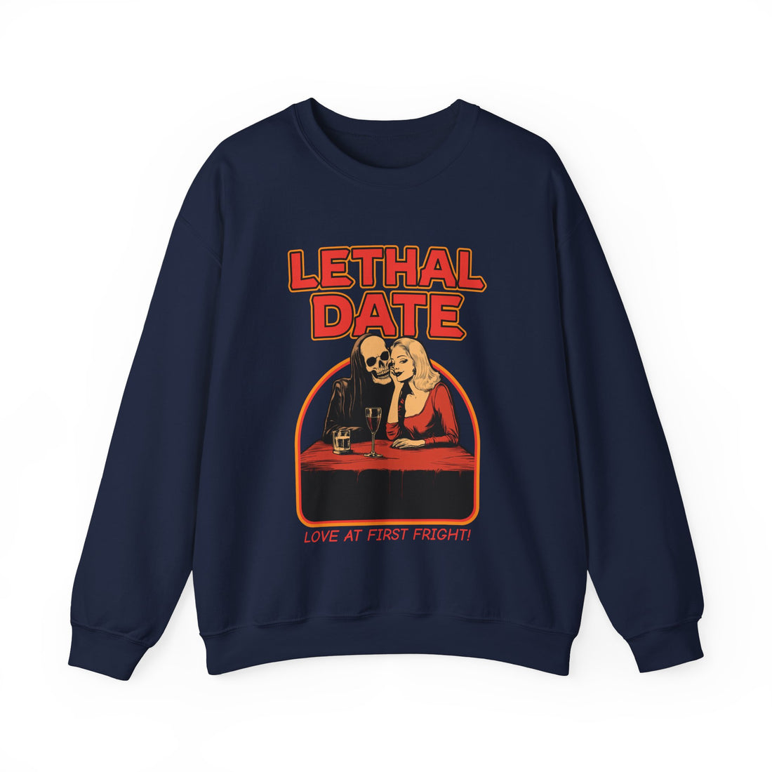Lethal Date Sweatshirt - Graphic Sweatshirt from Tee Utopia