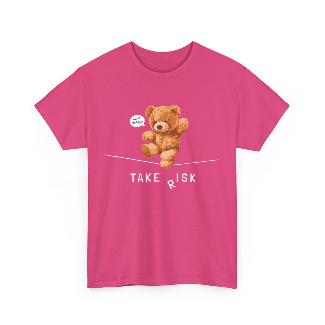 Take Risk T-Shirt - Graphic T-Shirt from Tee Utopia