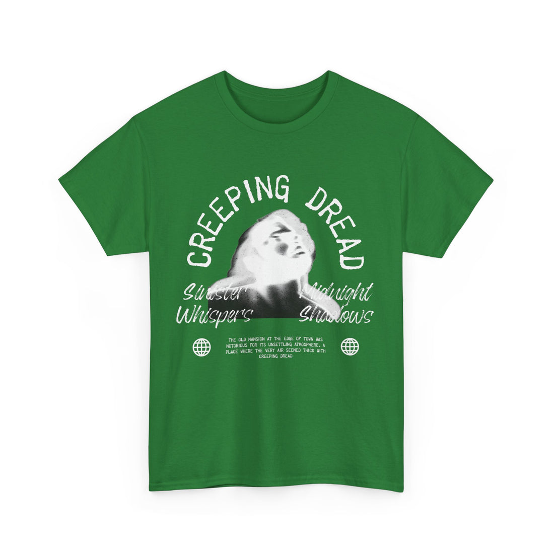 Creeping Dread T-Shirt - Graphic T-Shirt from Tee Utopia