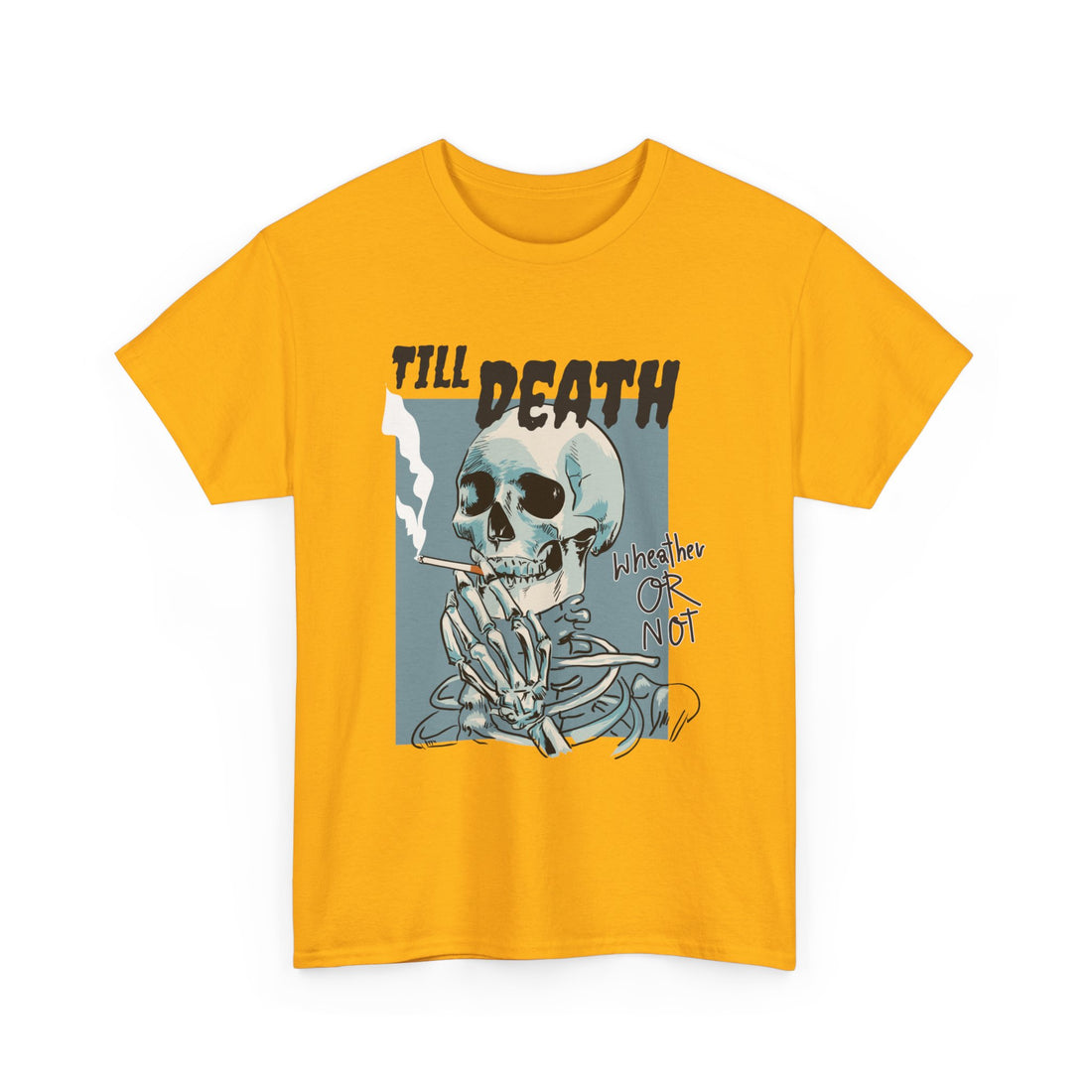 Till Death T-Shirt - Graphic T-Shirt from Tee Utopia