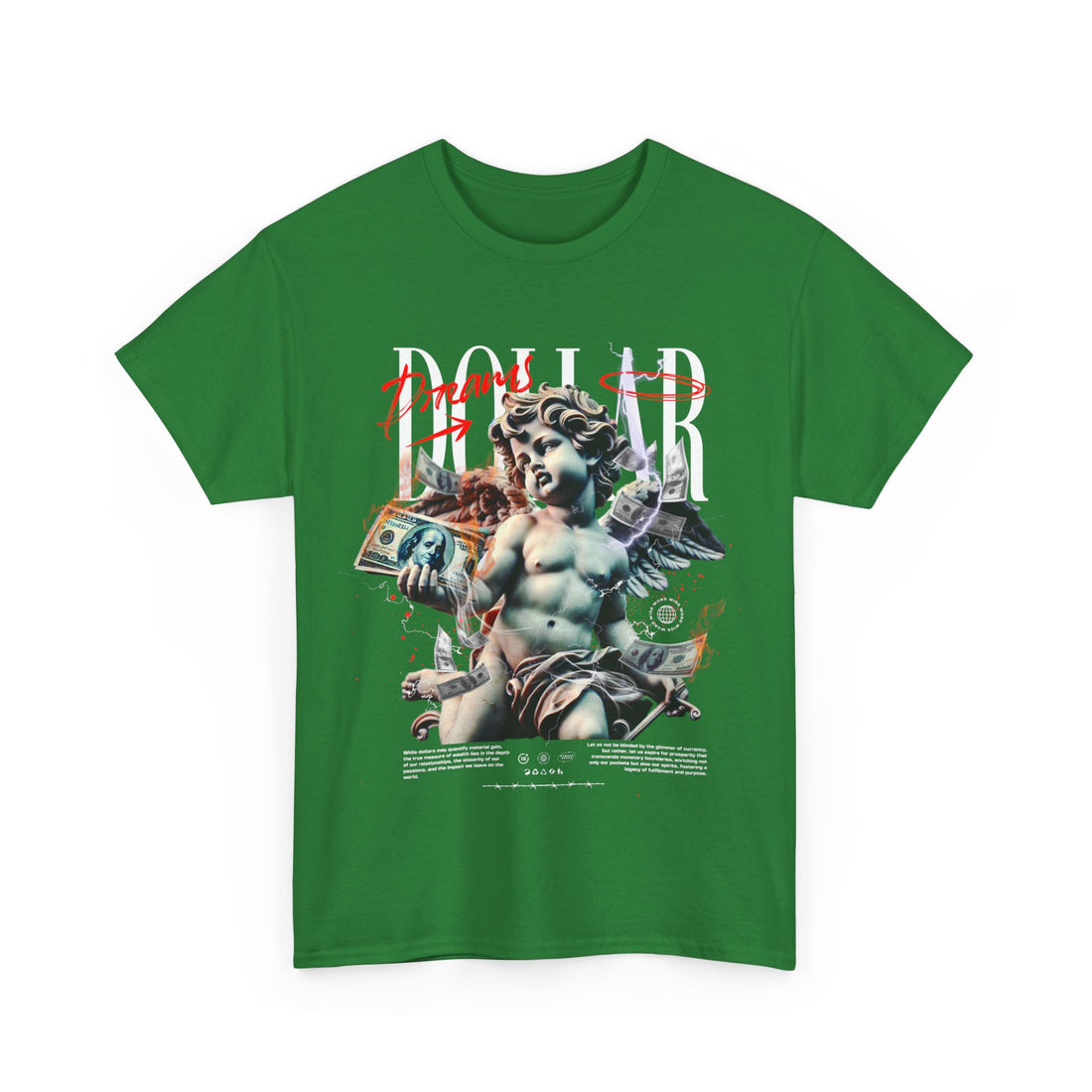 Dollar Dreams T-Shirt - Graphic T-Shirt from Tee Utopia
