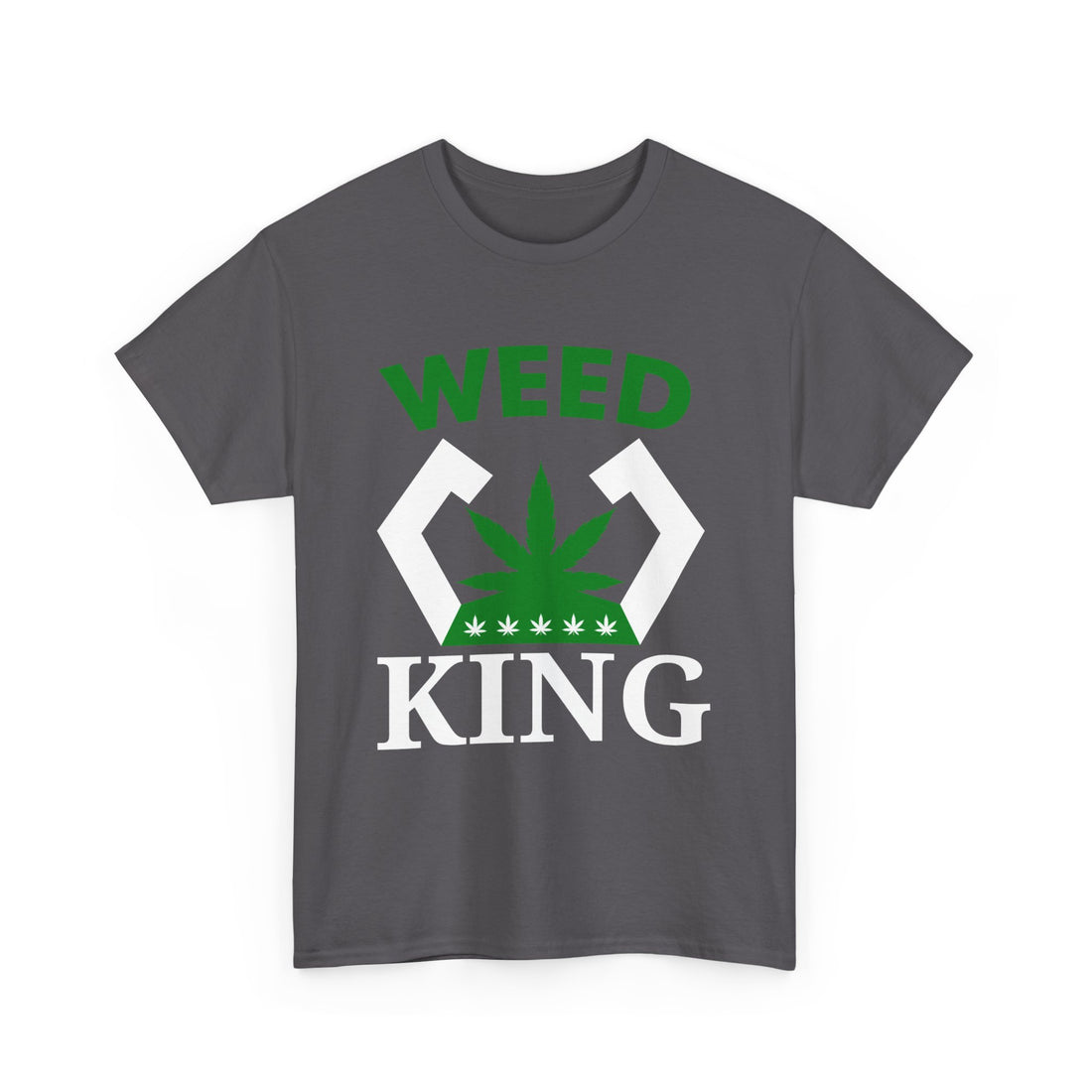 Weed King T-Shirt - Graphic T-Shirt from Tee Utopia