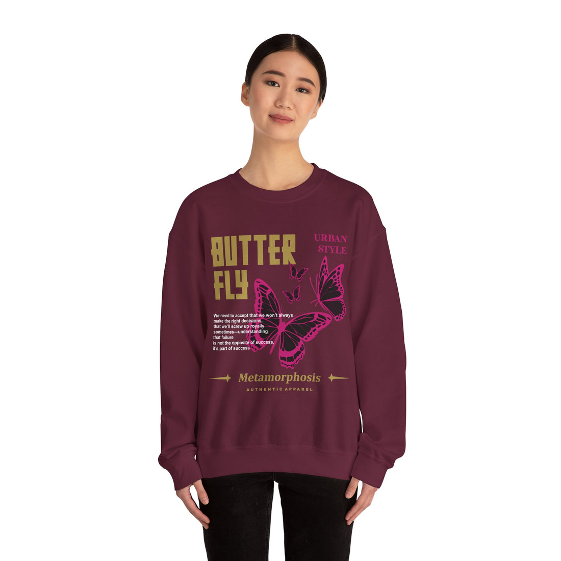 Metamorphosis Sweatshirt - Graphic Sweatshirt from Tee Utopia
