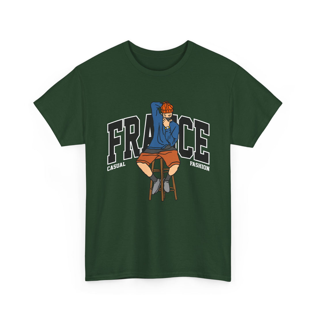 France Fashion T-Shirt - Graphic T-Shirt from Tee Utopia