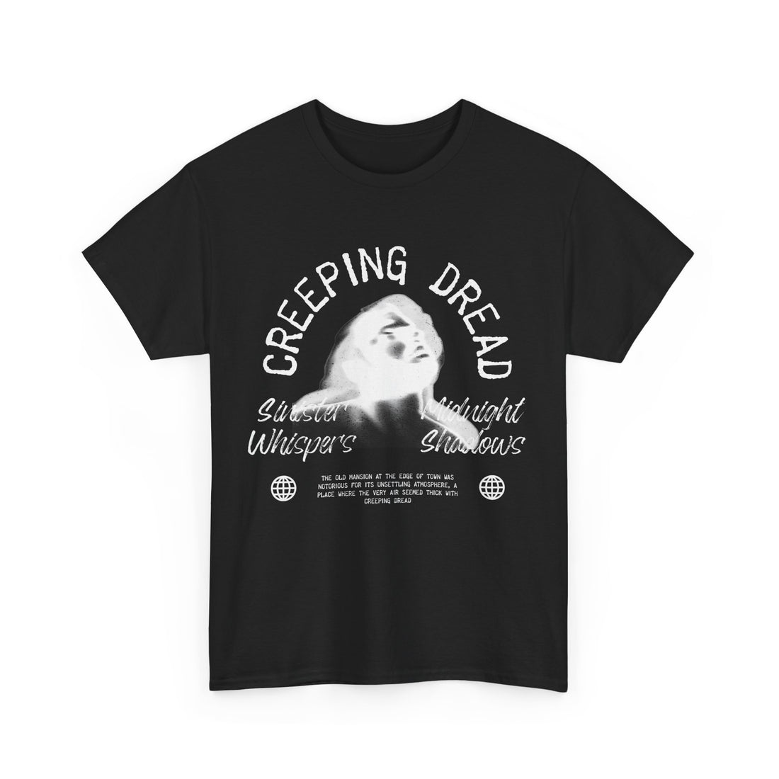 Creeping Dread T-Shirt - Graphic T-Shirt from Tee Utopia