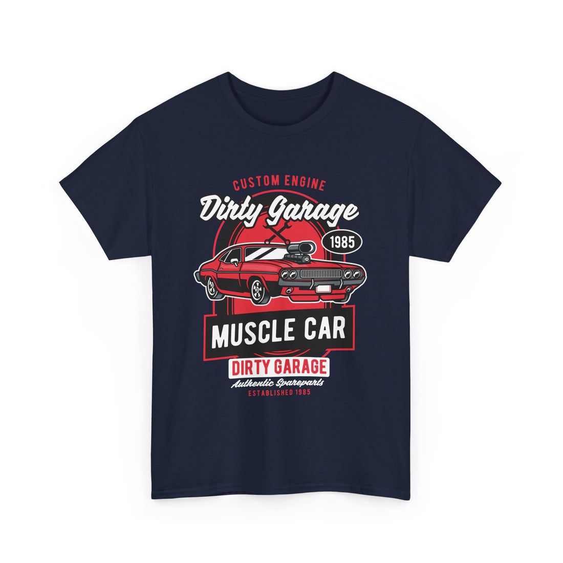 Dirty Garage T-Shirt - Graphic T-Shirt from Tee Utopia