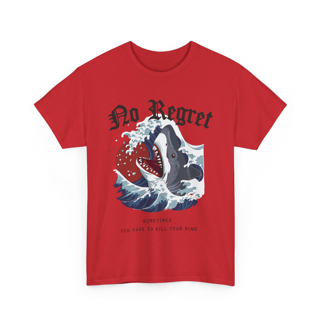 No Regret T-Shirt - Graphic T-Shirt from Tee Utopia