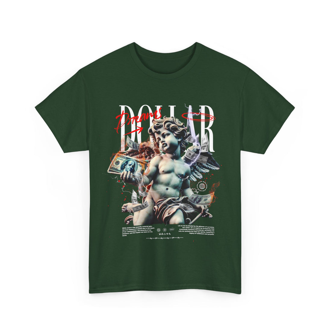 Dollar Dreams T-Shirt - Graphic T-Shirt from Tee Utopia