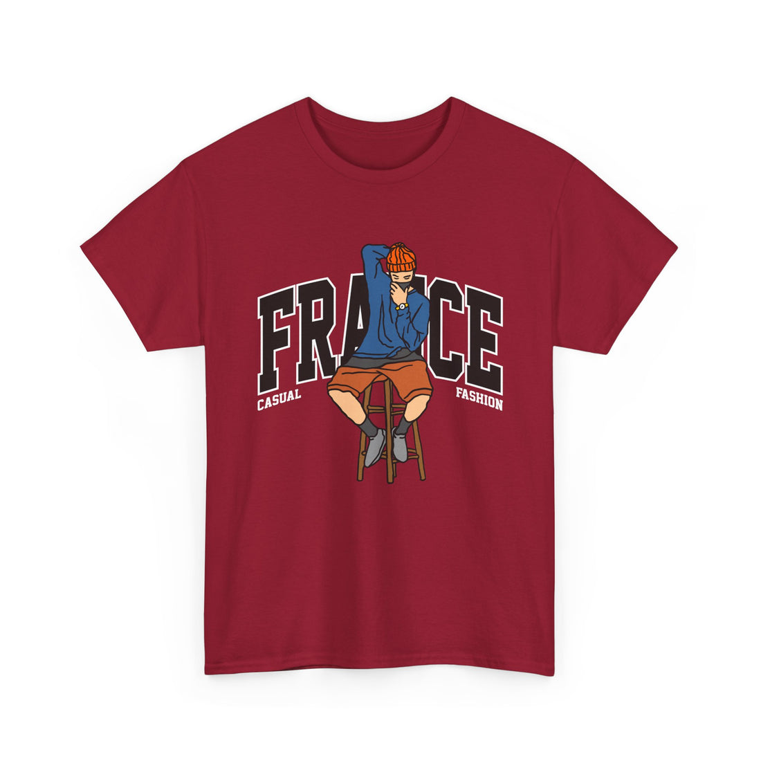France Fashion T-Shirt - Graphic T-Shirt from Tee Utopia