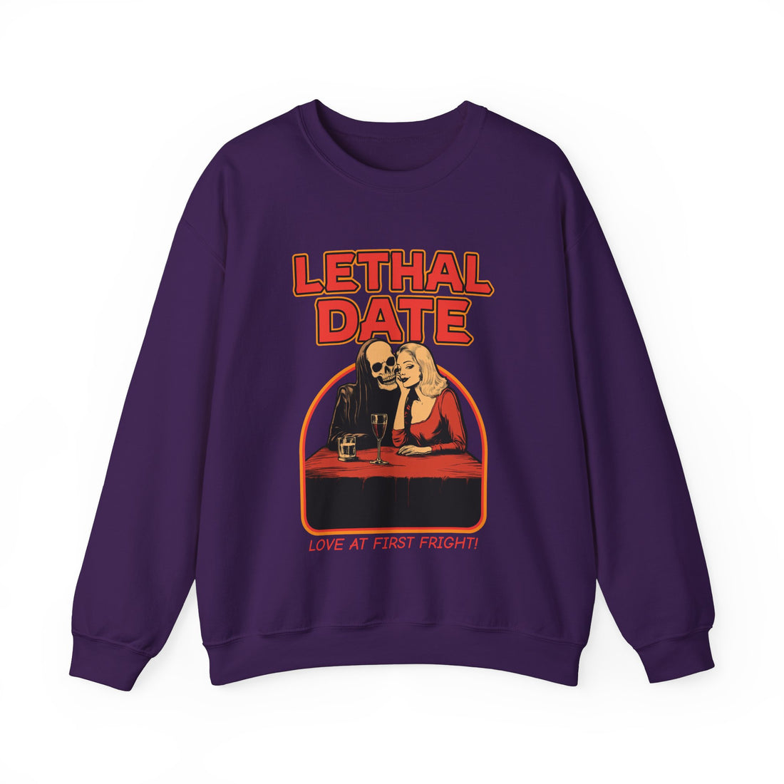 Lethal Date Sweatshirt - Graphic Sweatshirt from Tee Utopia