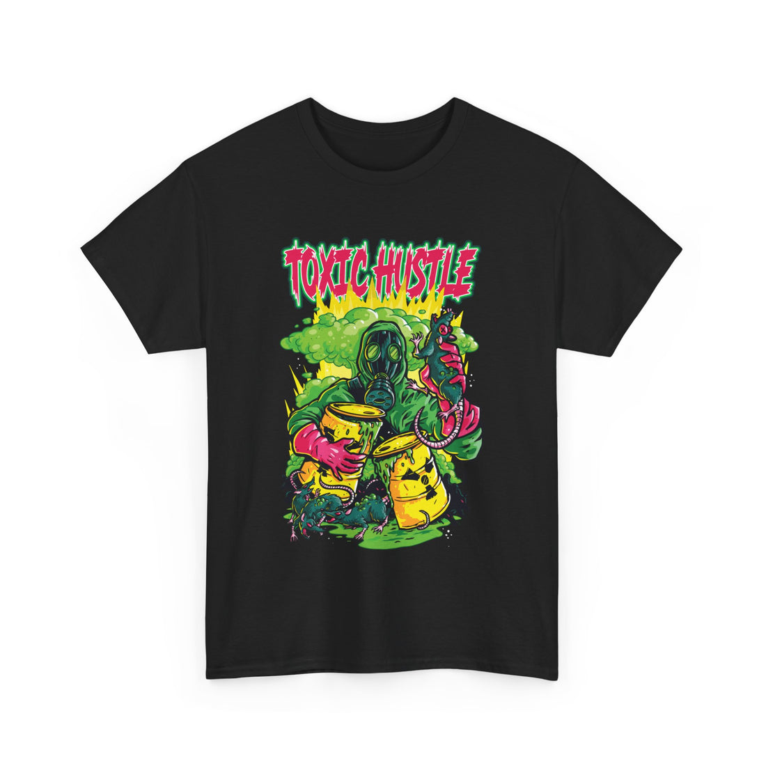 Toxic Hustle T-Shirt - Graphic T-Shirt from Tee Utopia