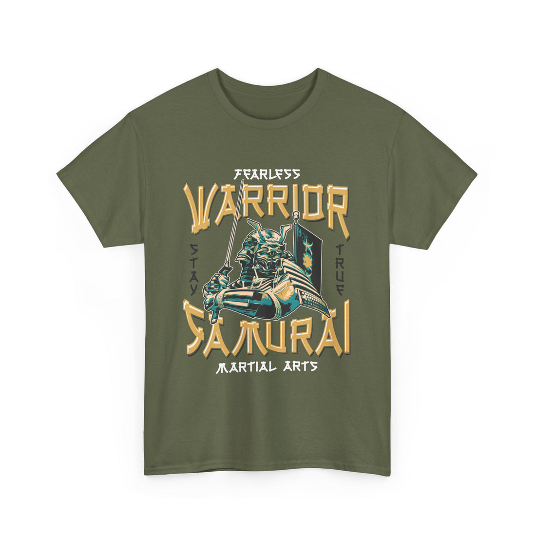 Samurai Warrior T-Shirt - Graphic T-Shirt from Tee Utopia