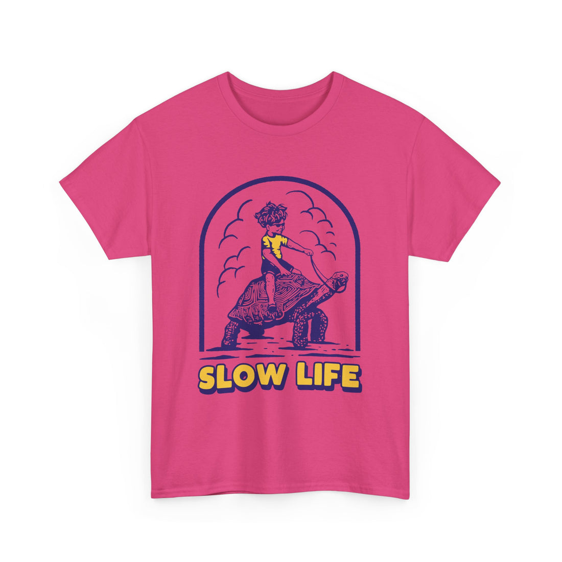 Slow Life T-Shirt - Graphic T-Shirt from Tee Utopia