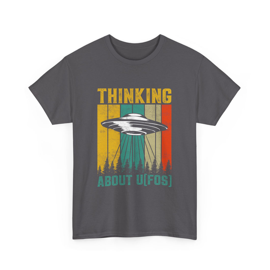 Thinking About UFOS T-Shirt - Graphic T-Shirt from Tee Utopia