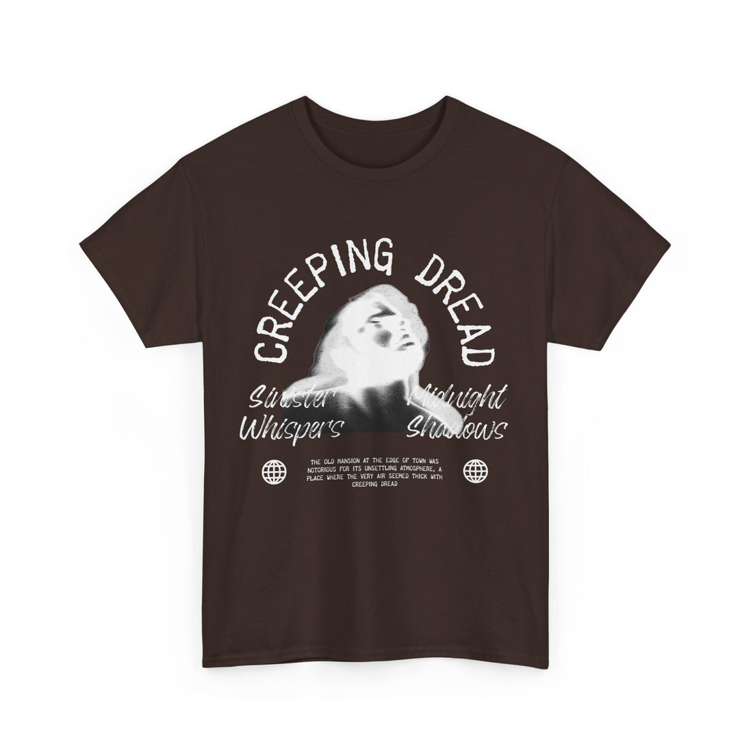 Creeping Dread T-Shirt - Graphic T-Shirt from Tee Utopia