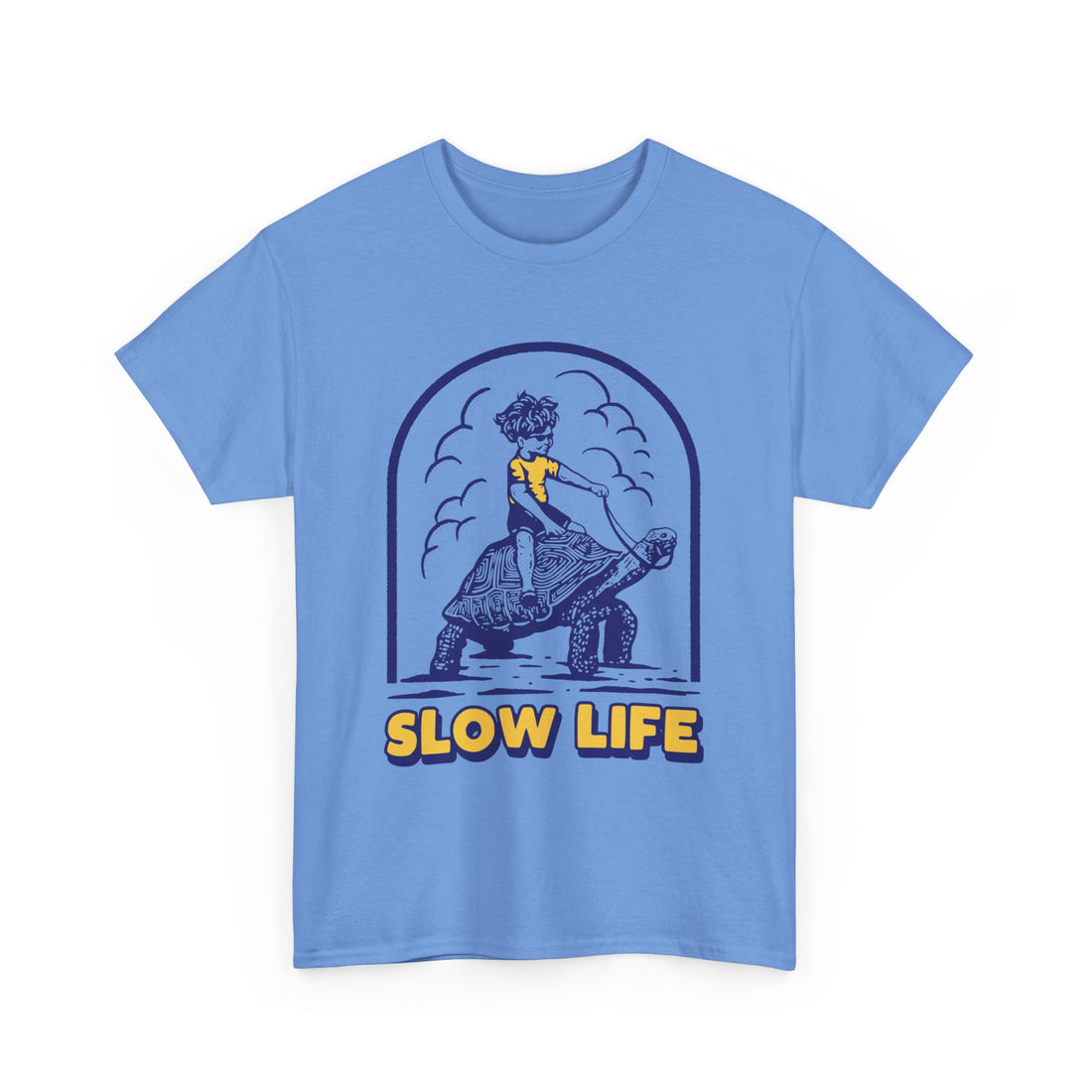 Slow Life T-Shirt - Graphic T-Shirt from Tee Utopia