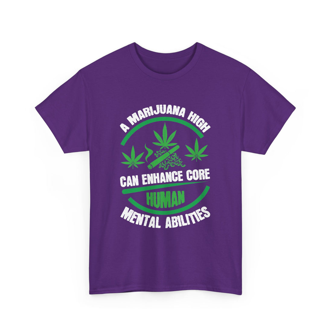 Marijuana High T-Shirt - Graphic T-Shirt from Tee Utopia