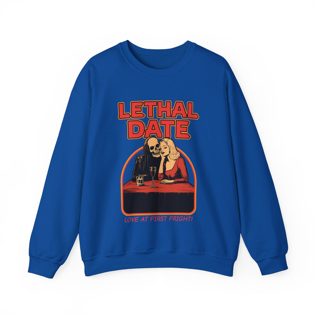 Lethal Date Sweatshirt - Graphic Sweatshirt from Tee Utopia