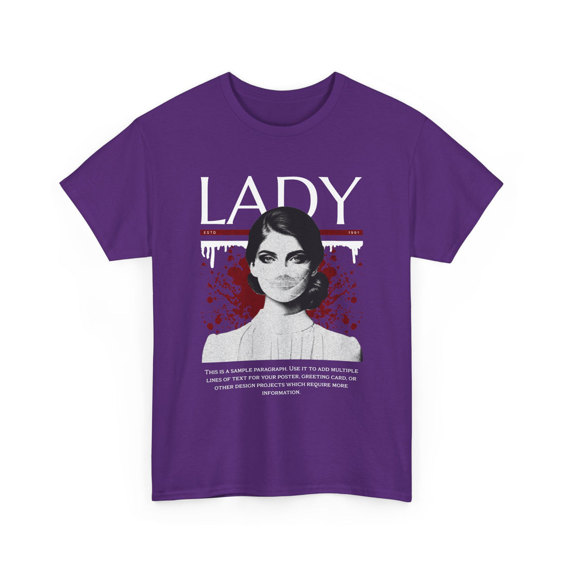LADY T-Shirt - Graphic T-Shirt from Tee Utopia