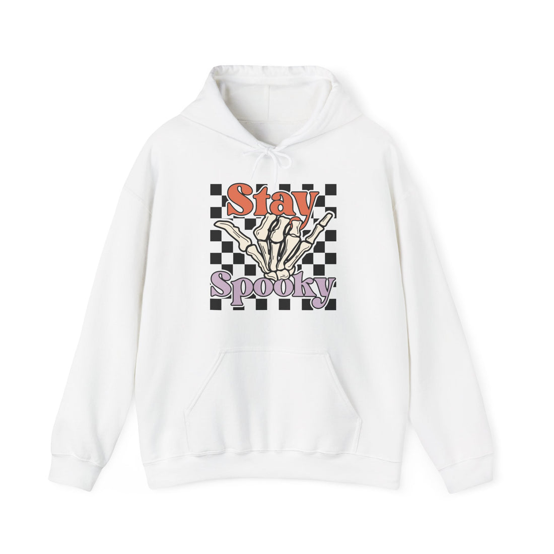 Stay Spooky Skeleton Vibes Hoodie - Graphic Hoodie from Tee Utopia