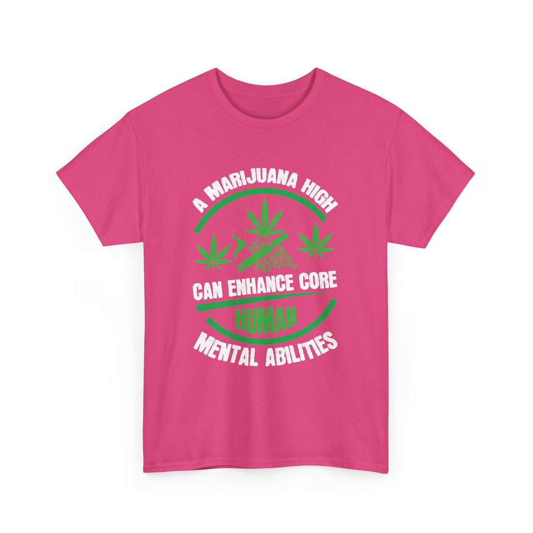 Marijuana High T-Shirt - Graphic T-Shirt from Tee Utopia