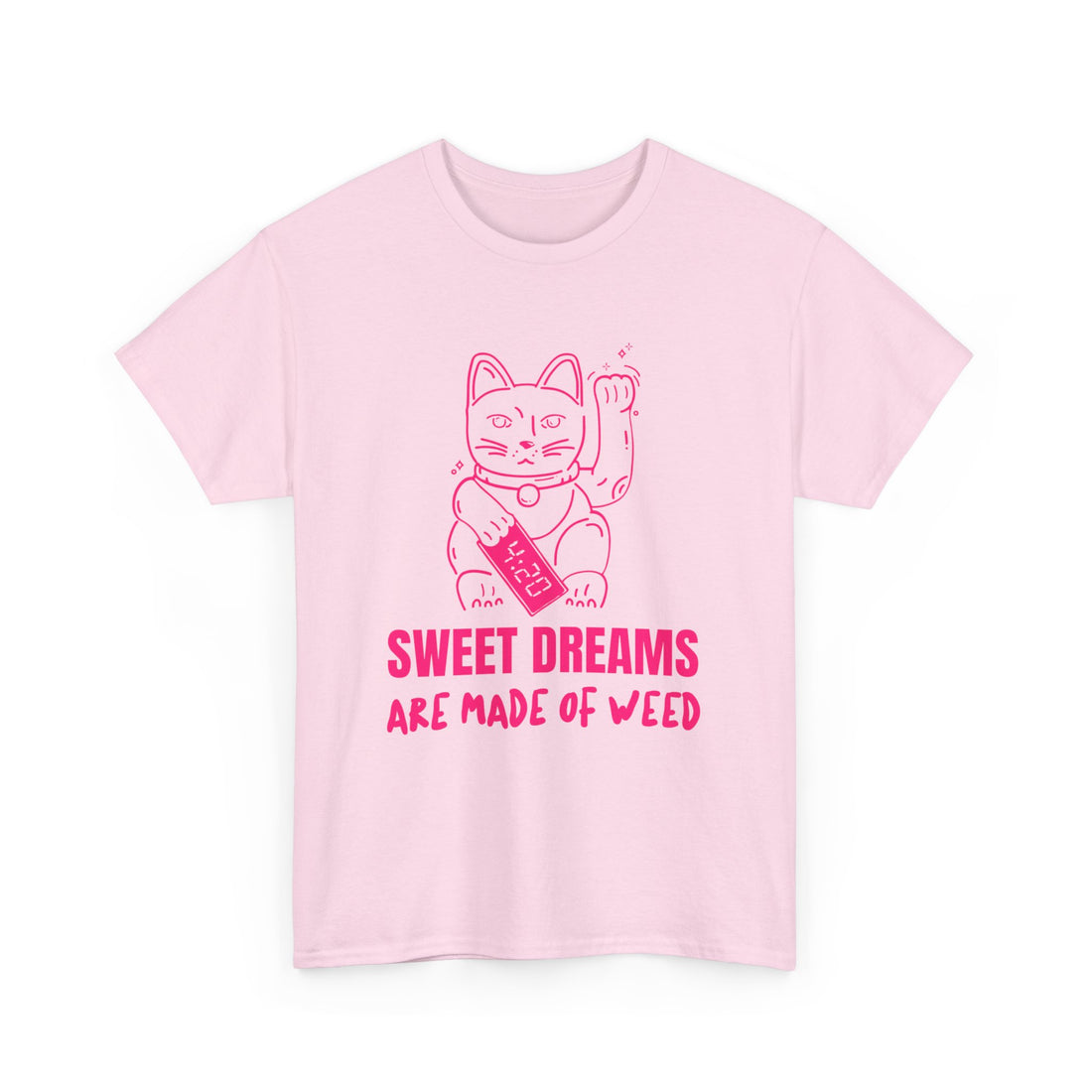 Sweet Dreams Are Made of Weed T-Shirt - Graphic T-Shirt from Tee Utopia