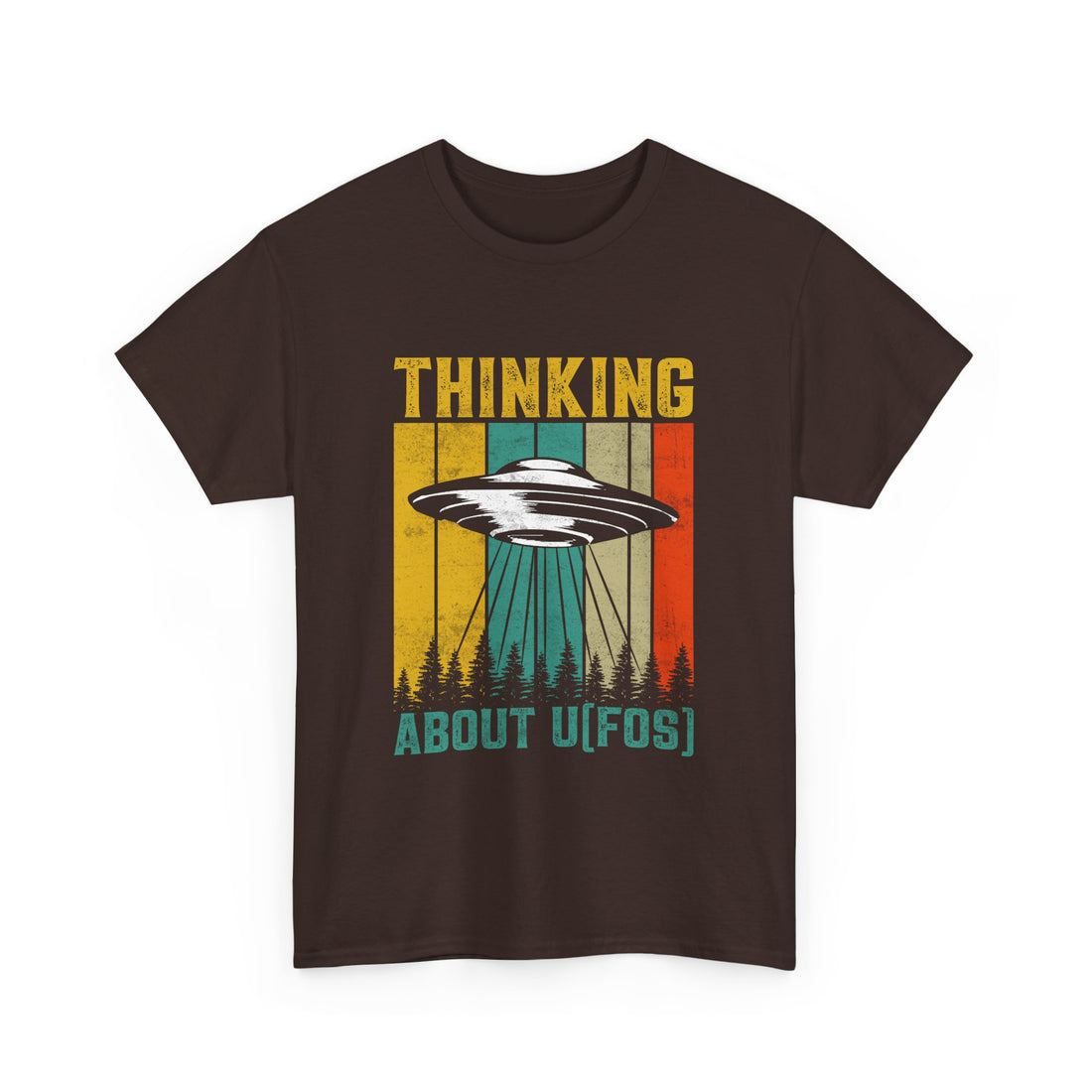 Thinking About UFOS T-Shirt - Graphic T-Shirt from Tee Utopia