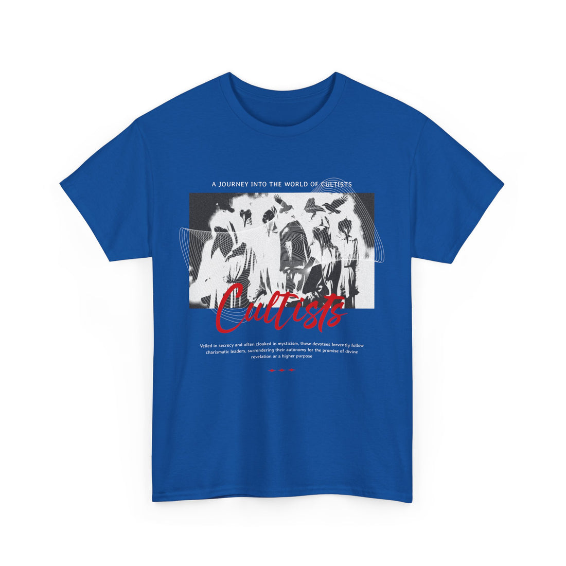 Journey Into The World of Cultist T-Shirt - Graphic T-Shirt from Tee Utopia