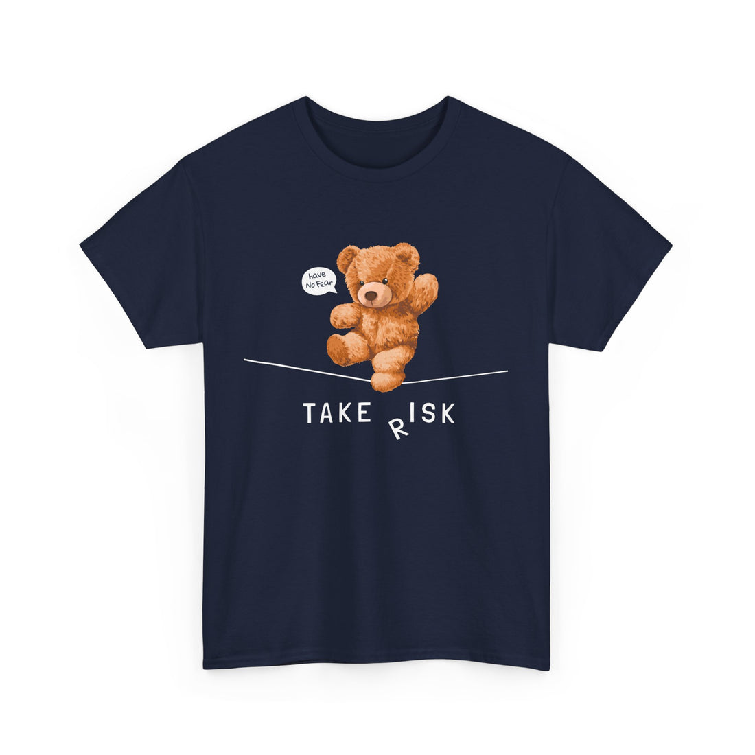 Take Risk T-Shirt - Graphic T-Shirt from Tee Utopia