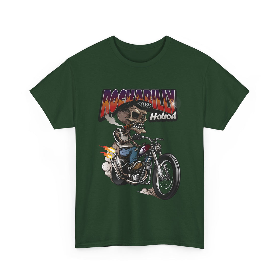 Rockabilly Hotrod T-Shirt - Graphic T-Shirt from Tee Utopia
