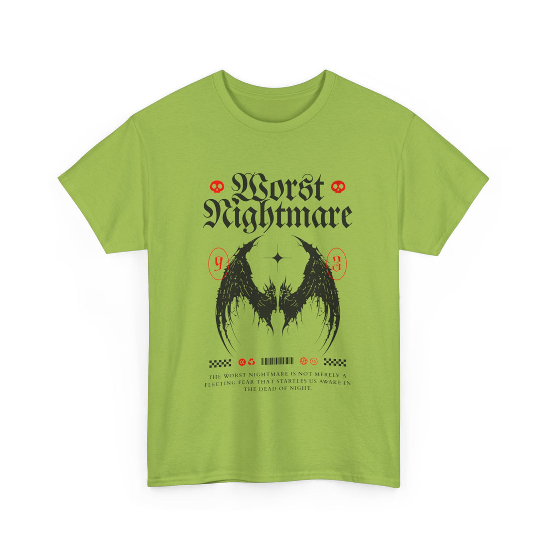 Worst Nightmare T-Shirt - Graphic T-Shirt from Tee Utopia