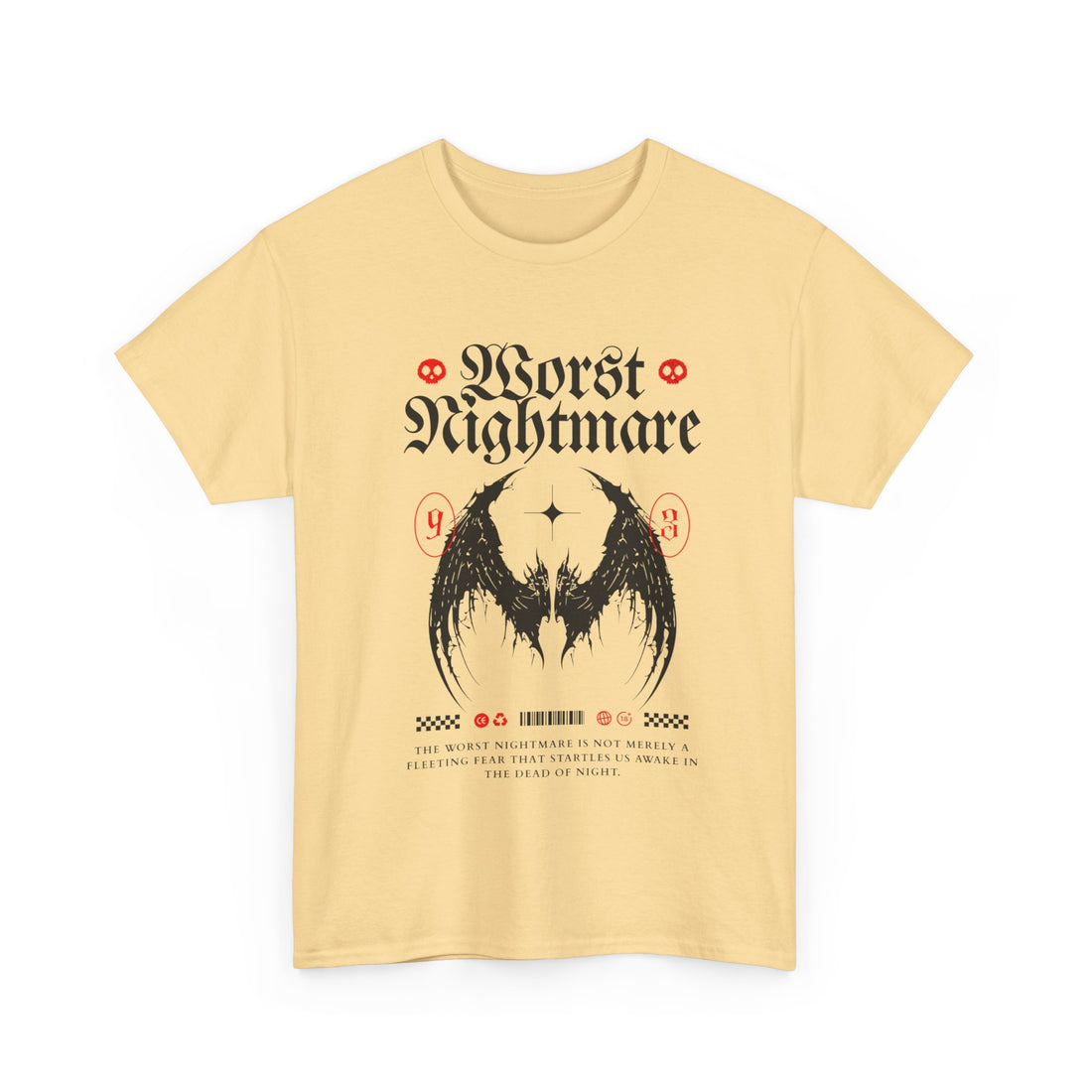 Worst Nightmare T-Shirt - Graphic T-Shirt from Tee Utopia