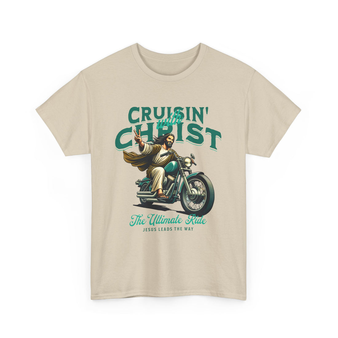 Cruisin' With Christ T-Shirt - Graphic T-Shirt from Tee Utopia