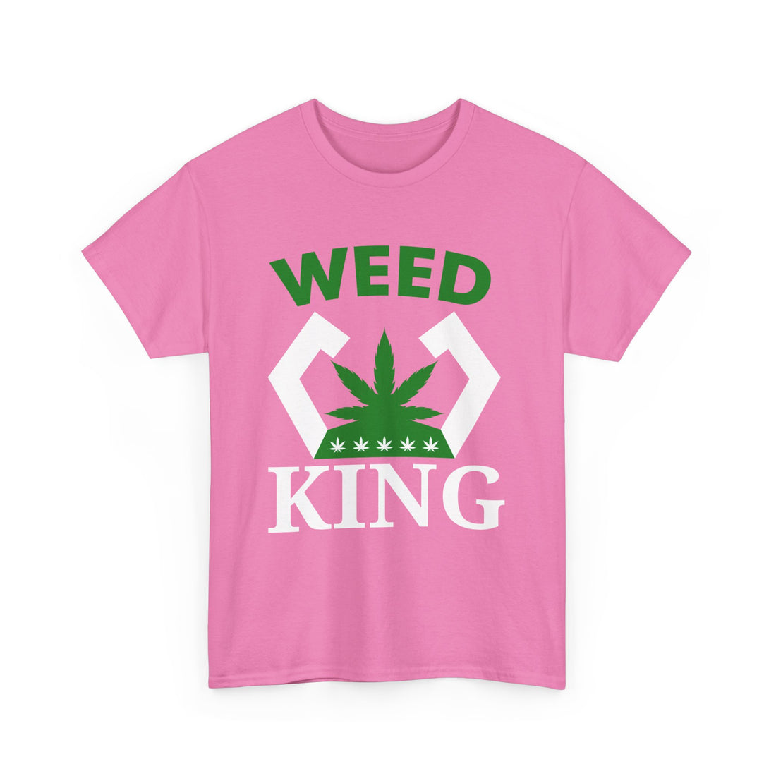 Weed King T-Shirt - Graphic T-Shirt from Tee Utopia