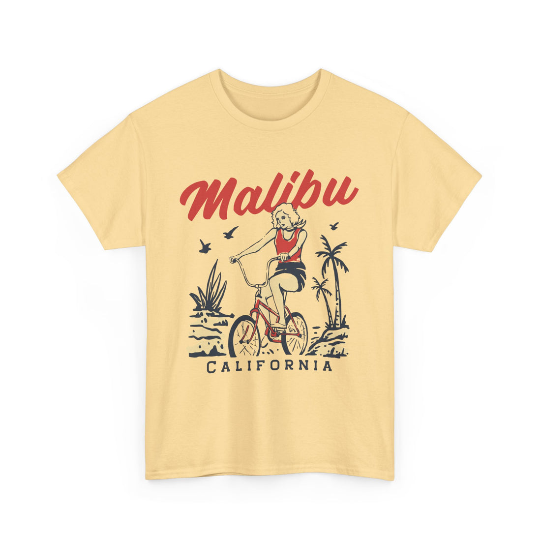 Malibu California T-Shirt - Graphic T-Shirt from Tee Utopia