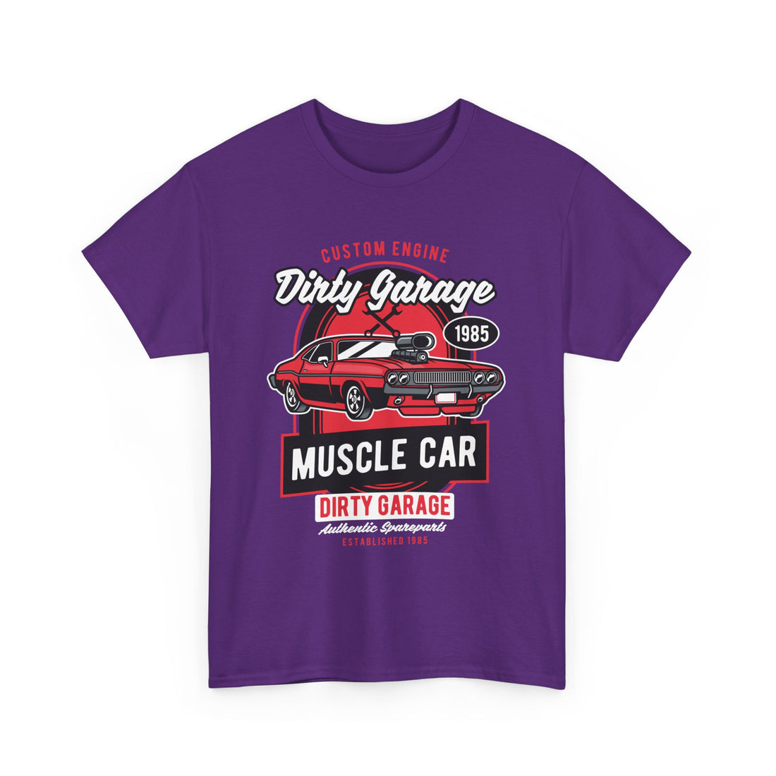 Dirty Garage T-Shirt - Graphic T-Shirt from Tee Utopia