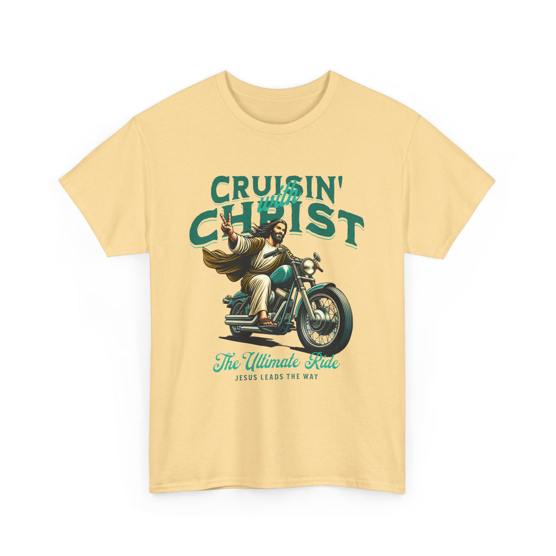 Cruisin' With Christ T-Shirt - Graphic T-Shirt from Tee Utopia