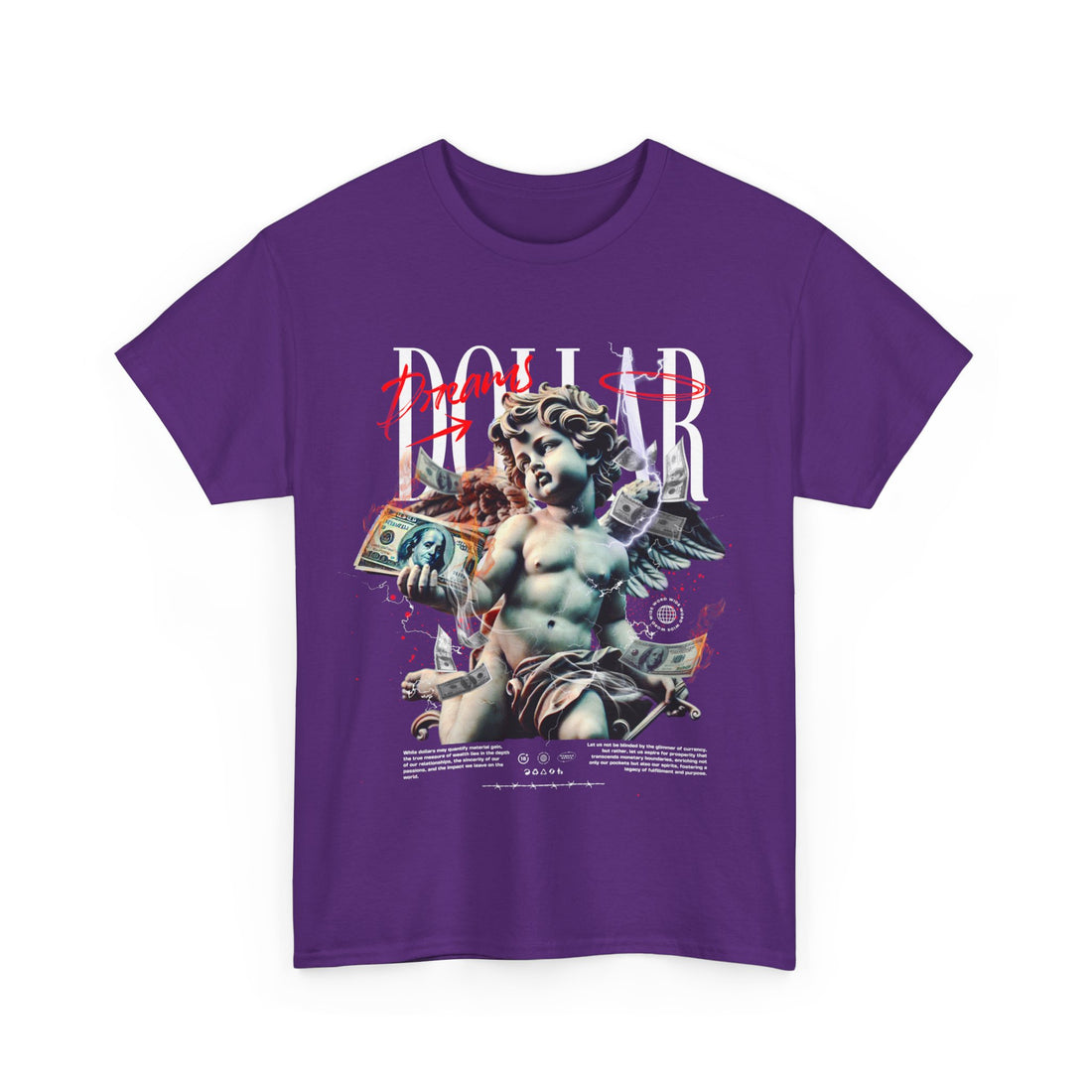 Dollar Dreams T-Shirt - Graphic T-Shirt from Tee Utopia