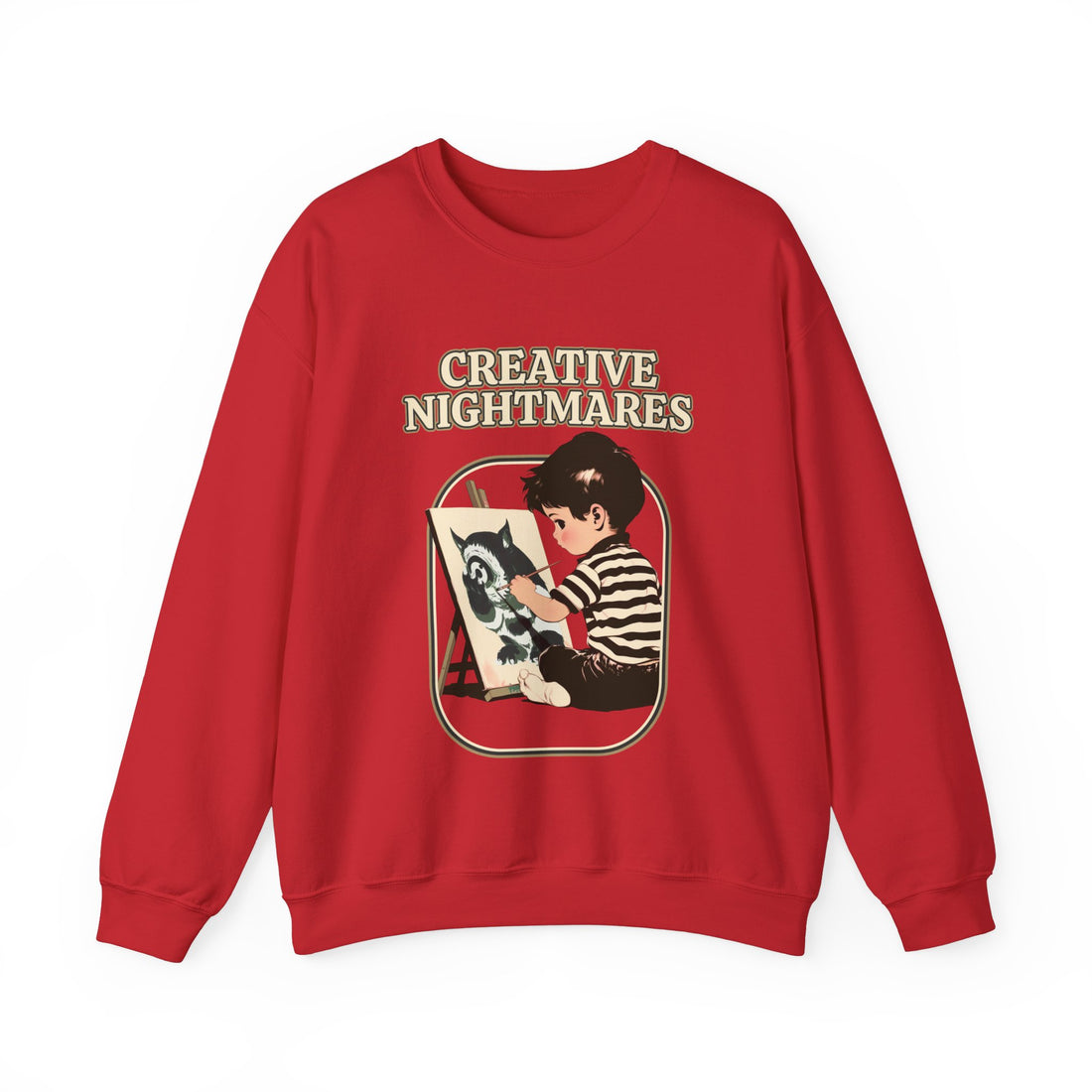 Creative Nightmares Sweatshirt - Graphic Sweatshirt from Tee Utopia