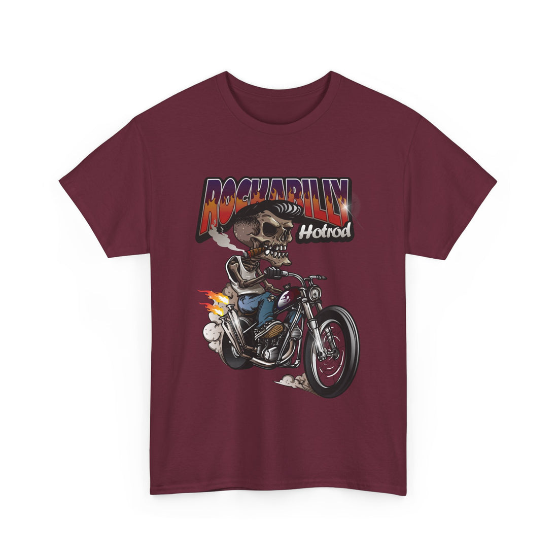 Rockabilly Hotrod T-Shirt - Graphic T-Shirt from Tee Utopia