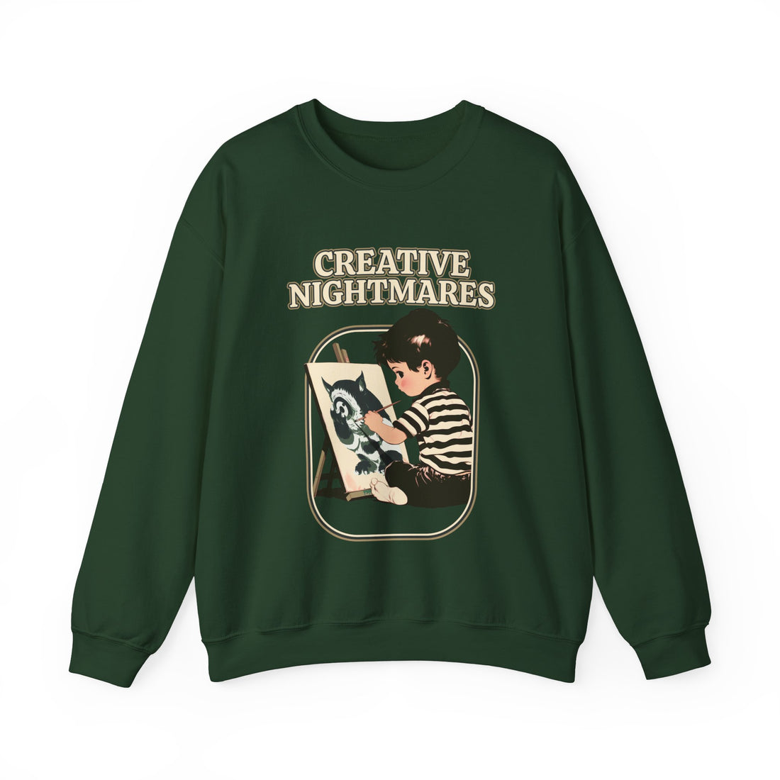 Creative Nightmares Sweatshirt - Graphic Sweatshirt from Tee Utopia