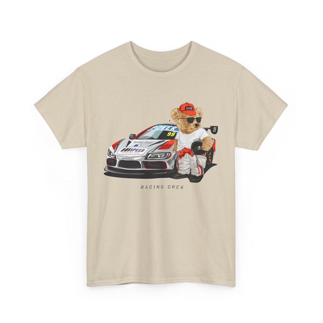 Racing Crew T-Shirt - Graphic T-Shirt from Tee Utopia