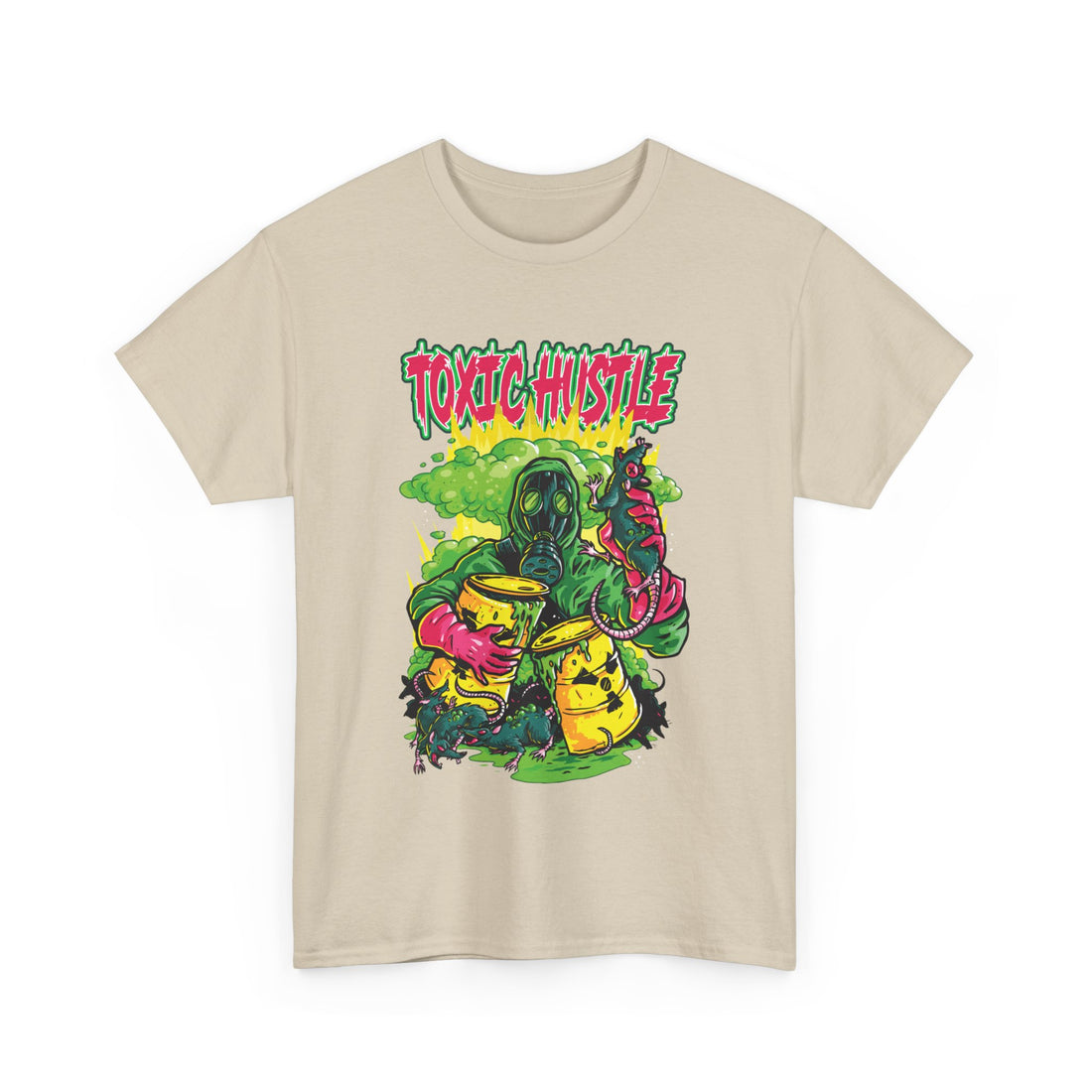 Toxic Hustle T-Shirt - Graphic T-Shirt from Tee Utopia