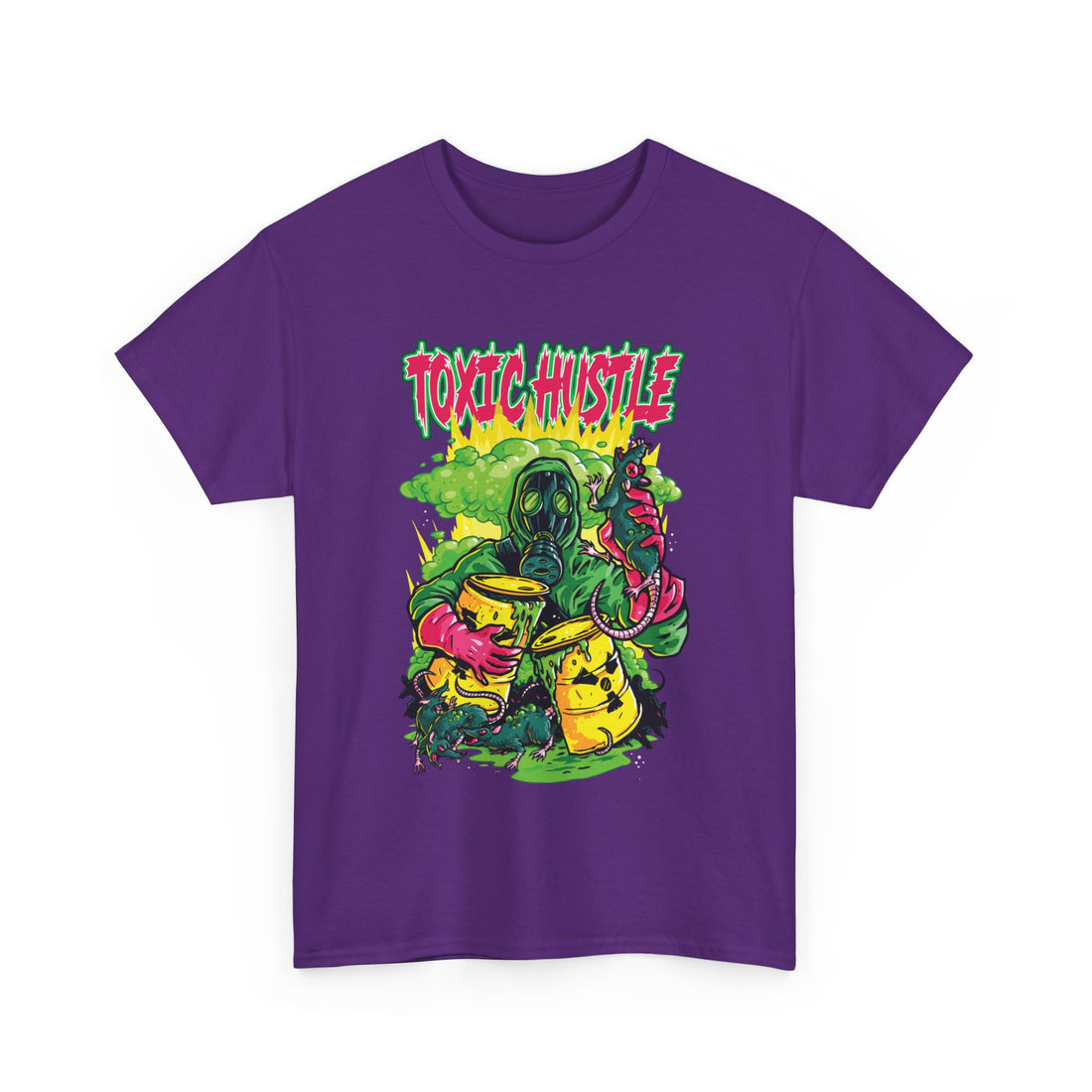 Toxic Hustle T-Shirt - Graphic T-Shirt from Tee Utopia