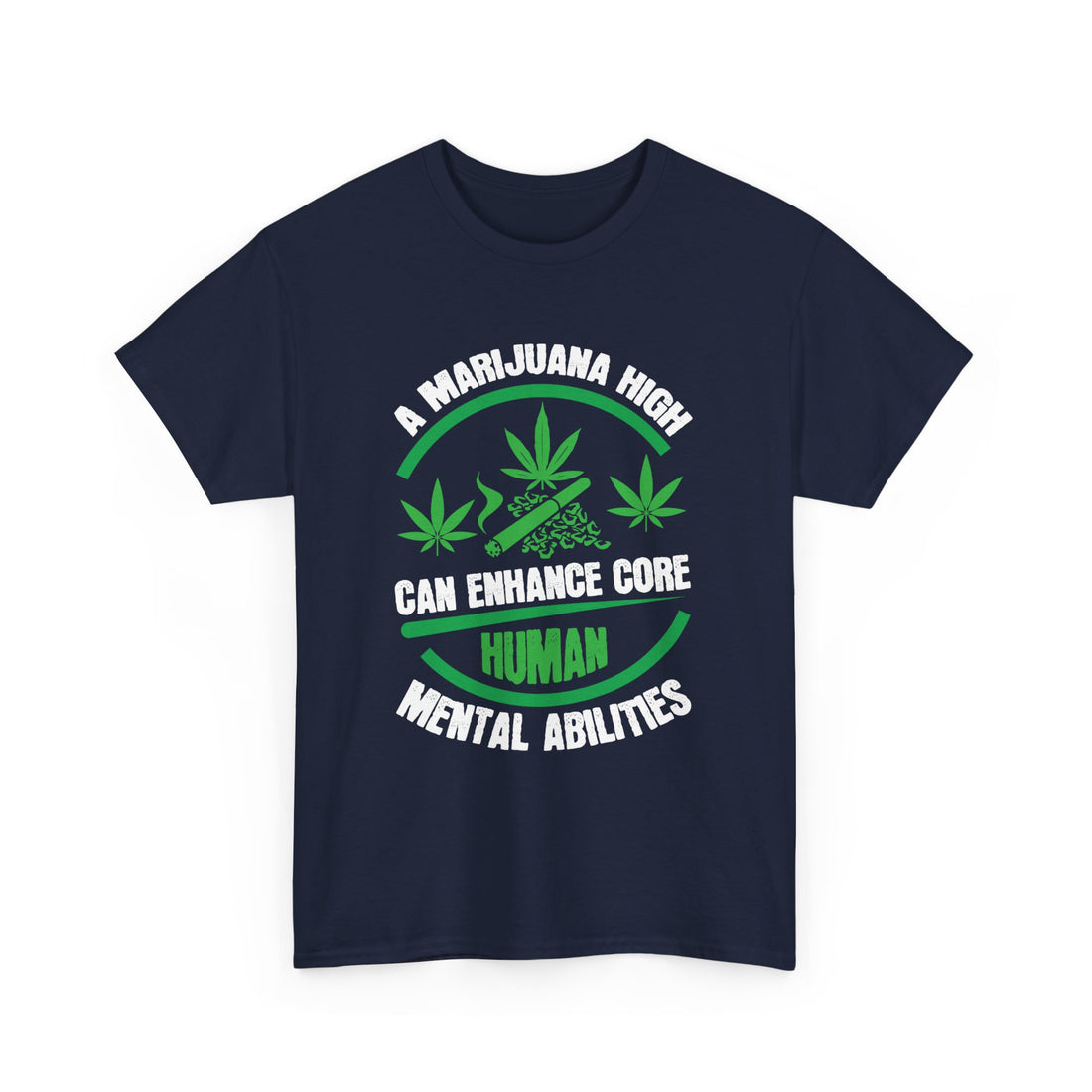 Marijuana High T-Shirt - Graphic T-Shirt from Tee Utopia