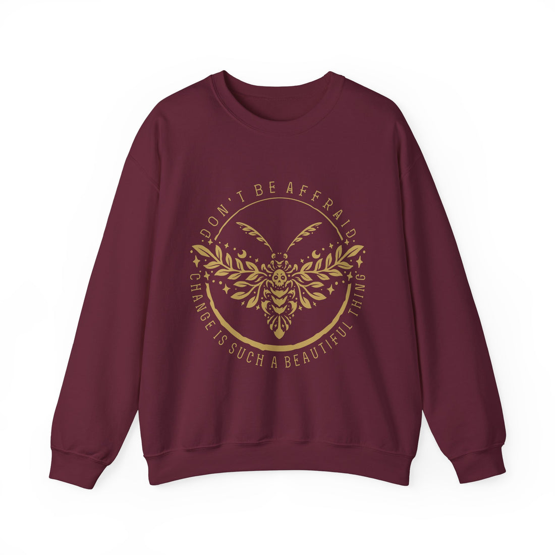 Don't Be Afraid Sweatshirt - Graphic Sweatshirt from Tee Utopia