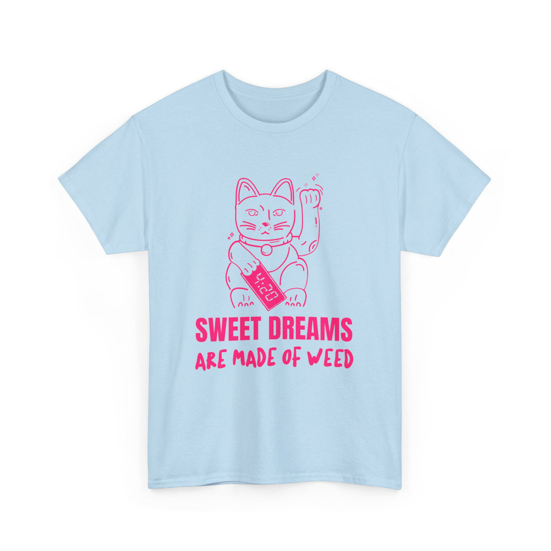 Sweet Dreams Are Made of Weed T-Shirt - Graphic T-Shirt from Tee Utopia