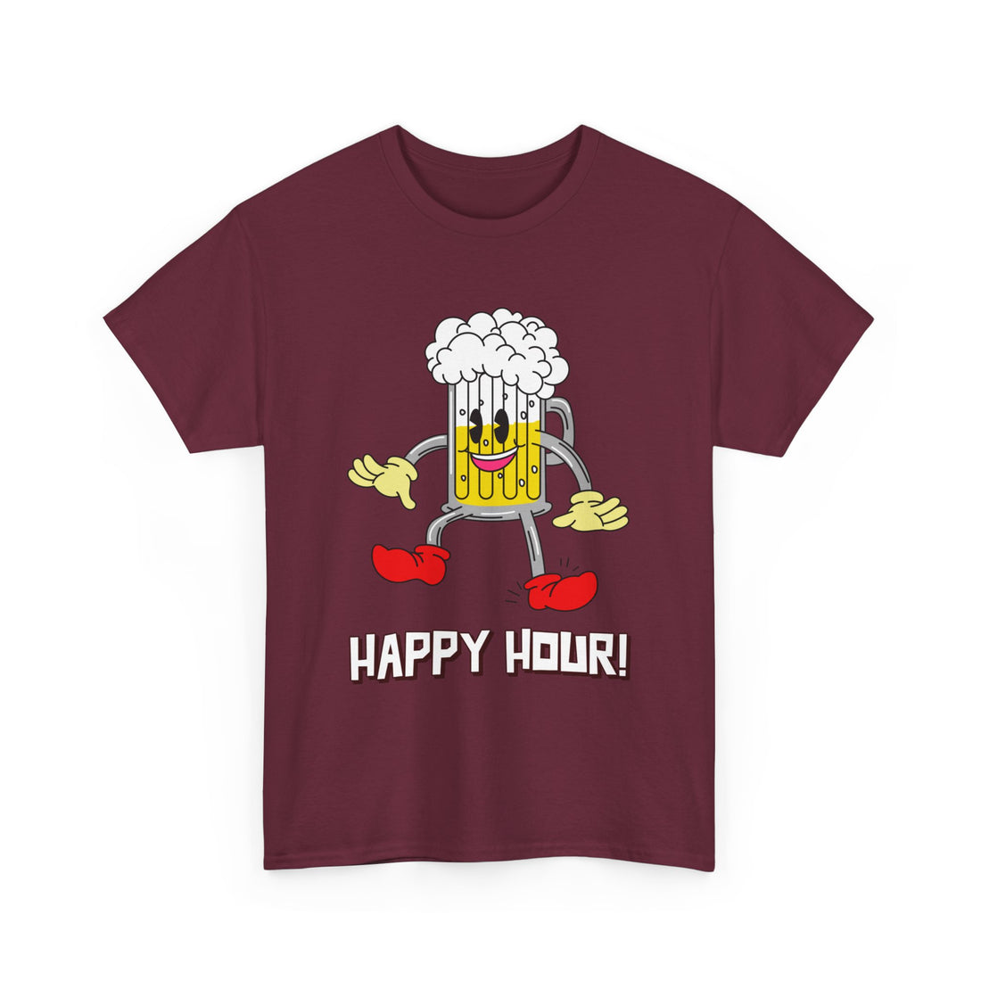 Happy Hour T-Shirt - Graphic T-Shirt from Tee Utopia