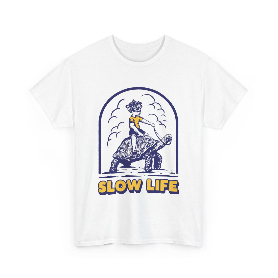 Slow Life T-Shirt - Graphic T-Shirt from Tee Utopia
